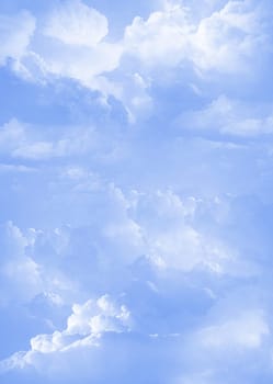 sunny sky background whith  clouds