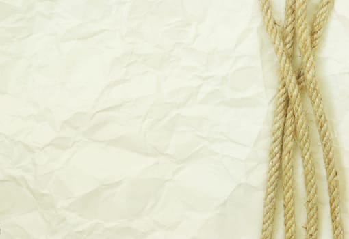 rope isolated on a white background