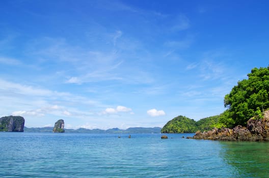 Exotic landscape in Thailand, Krabi