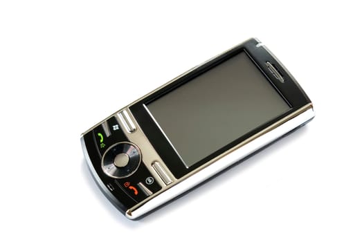 Modern  smartphone isolated over white