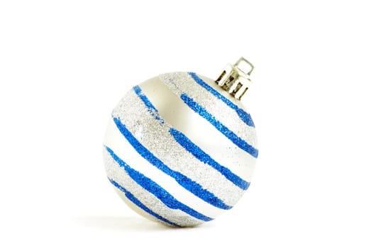 christmas balls isolated on a white background