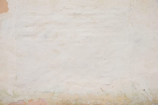 White brick wall for background or texture