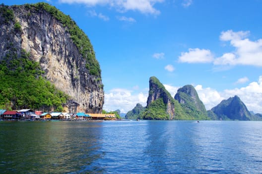 rocks and sea in Krabi Thsiland