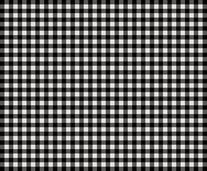 Traditional tablecloth pattern in black grey