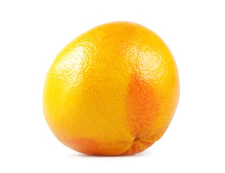 halves grapefruit isolated on a white
