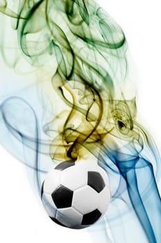 Abstract background of Brazil soccer 2014