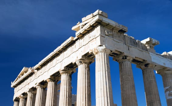 Parthenon on the Acropolis in Athens, Greece