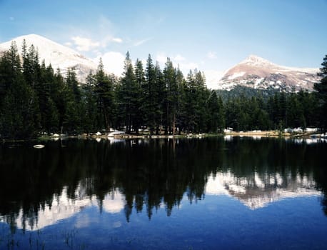 Mt.Gibbs and Mt.Dana in Yosemite National Park, California