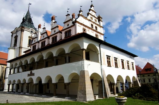 Old Town Hall in Levoca, Slovakia