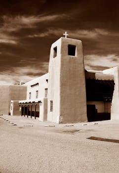 Church El Christo Rey in New Mexico