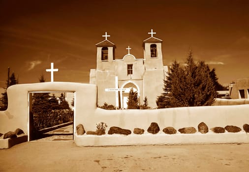 Church San Francis de Assisi in Rancho de Taos