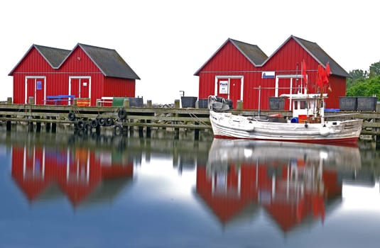 Fishermen's huts