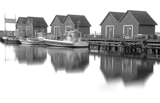 Fishermen's huts