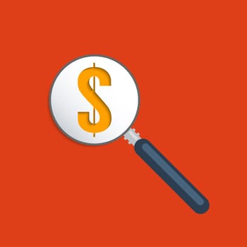 Concept for business and e-commerce. Flat design illustration.