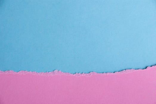 Pink and Blue Paper Background or Texture