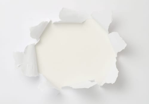 torn paper with space for your message