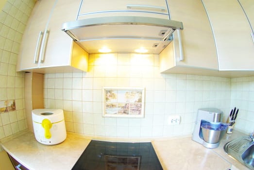 interior of a modern kitchen
