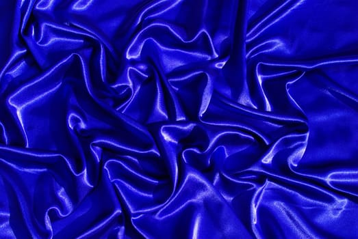 Elegant and soft blue satin background