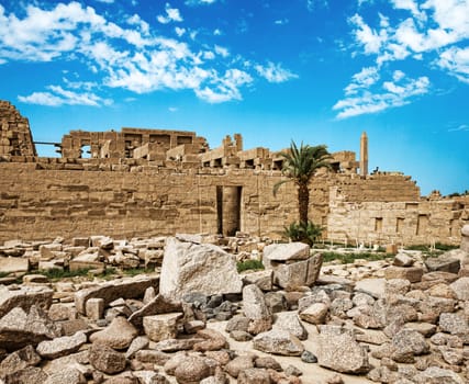 Luxor ancient egypt ruins