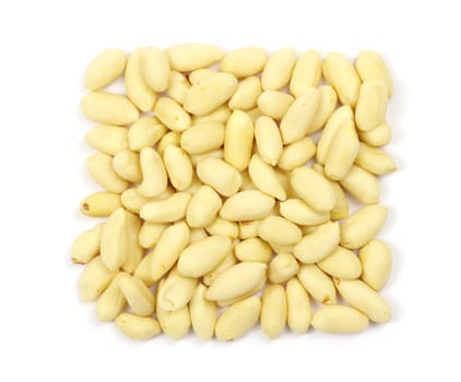 peanuts isolated on white background