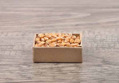 Wheat on wood