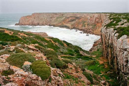 Cabo de Sao Vicente, the Most South Westerly point of Europe, Portugal