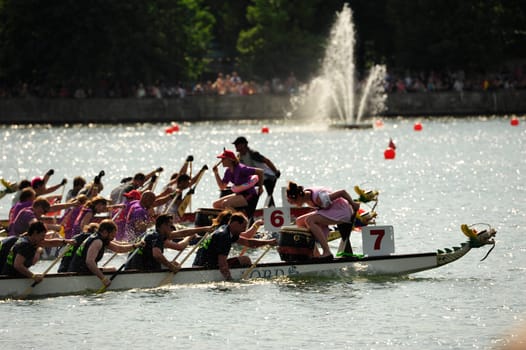 20. Jubiläum der Hannover Dragonboatraces Pfingsten 2014