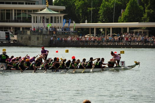 20. Jubiläum der Hannover Dragonboatraces Pfingsten 2014