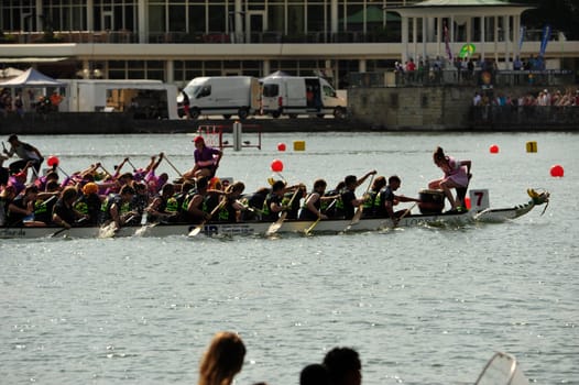 20. Jubiläum der Hannover Dragonboatraces Pfingsten 2014