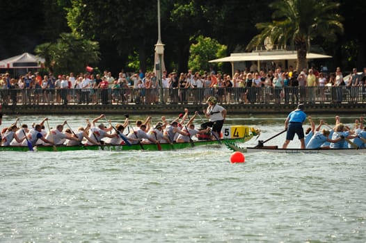 20. Jubiläum der Hannover Dragonboatraces Pfingsten 2014