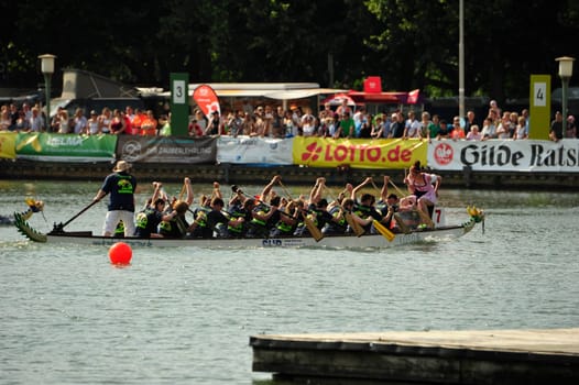 20. Jubiläum der Hannover Dragonboatraces Pfingsten 2014
