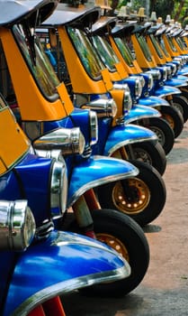 Thai Tuk tuks taxi