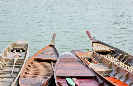 Thai rowboats