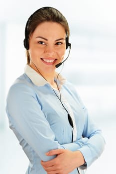 Call center operator. Customer support. Helpdesk.