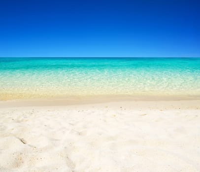 beautiful beach and tropical sea..