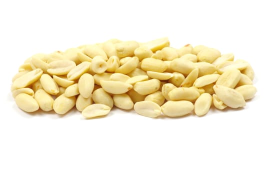 peanuts isolated on white background