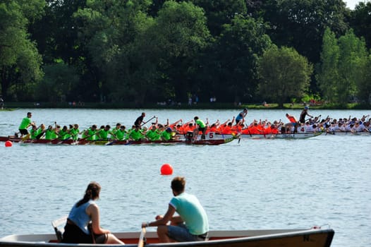 20. Jubiläum der Hannover Dragonboatraces Pfingsten 2014