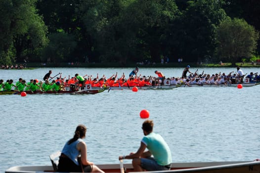 20. Jubiläum der Hannover Dragonboatraces Pfingsten 2014