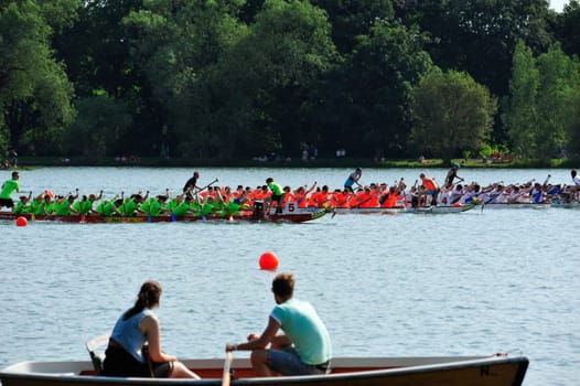 20. Jubiläum der Hannover Dragonboatraces Pfingsten 2014