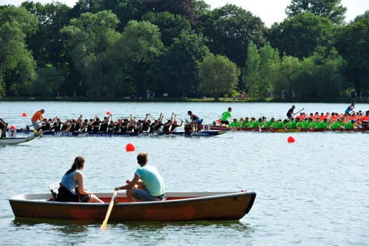 20. Jubiläum der Hannover Dragonboatraces Pfingsten 2014