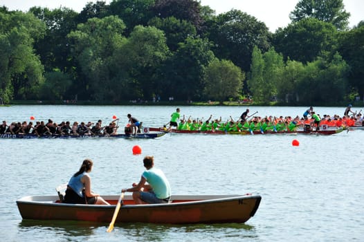 20. Jubiläum der Hannover Dragonboatraces Pfingsten 2014