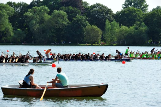 20. Jubiläum der Hannover Dragonboatraces Pfingsten 2014