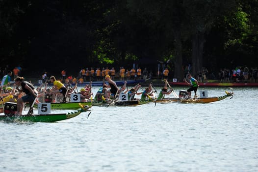 20. Jubiläum der Hannover Dragonboatraces Pfingsten 2014