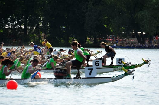 20. Jubiläum der Hannover Dragonboatraces Pfingsten 2014