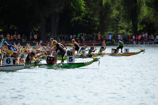20. Jubiläum der Hannover Dragonboatraces Pfingsten 2014