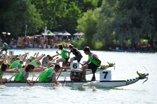 20. Jubiläum der Hannover Dragonboatraces Pfingsten 2014