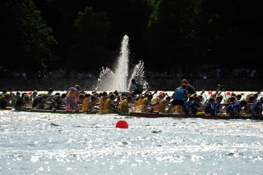 20. Jubiläum der Hannover Dragonboatraces Pfingsten 2014