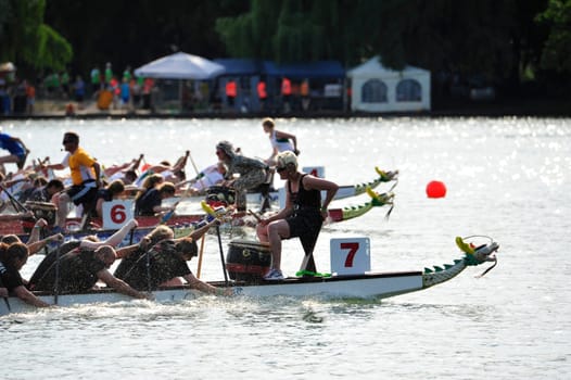 20. Jubiläum der Hannover Dragonboatraces Pfingsten 2014