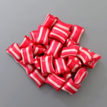 A close up shot of boiled sweets