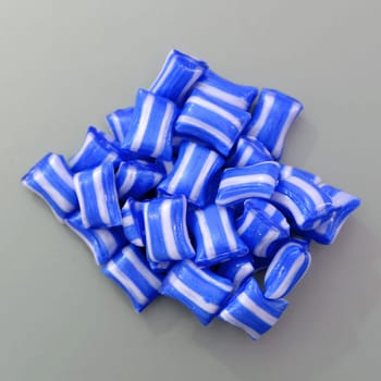 A close up shot of boiled sweets